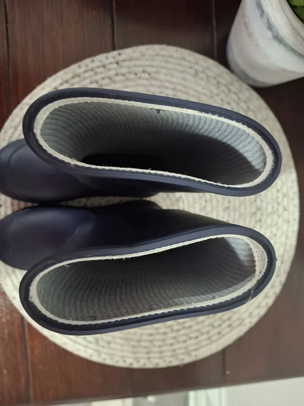 Kamik Kids Navy Blue Waterproof Rain Boots Size 11.